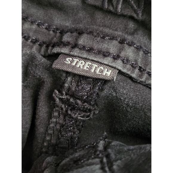 American Eagle Shorts Women's Sz 10 Cargo black 90's Boyfriend Short Preppy - Picture 4 of 6